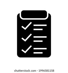 task icon or logo isolated sign symbol vector illustration - high quality black style vector icons
