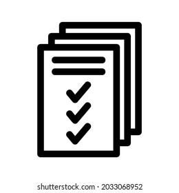 icono de tarea o logotipo símbolo de signo aislado ilustración vectorial - iconos vectoriales de estilo negro de alta calidad
