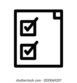 task icon or logo isolated sign symbol vector illustration - high quality black style vector icons
