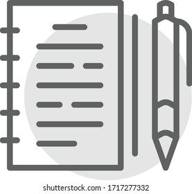 task icon vector illustration flat