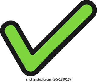 Task Line Filled Vector Icon Design
