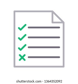 task list color line