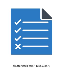 task list glyph double color