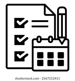 Task List Icon Element For Design