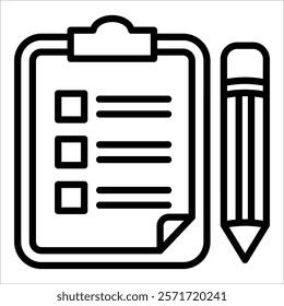 Task List Icon Element For Design