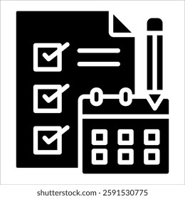 Task List Icon Element For Design