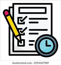 Task List Icon Element For Design