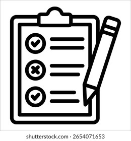 Elemento De Ícone Da Lista De Tarefas Para Design