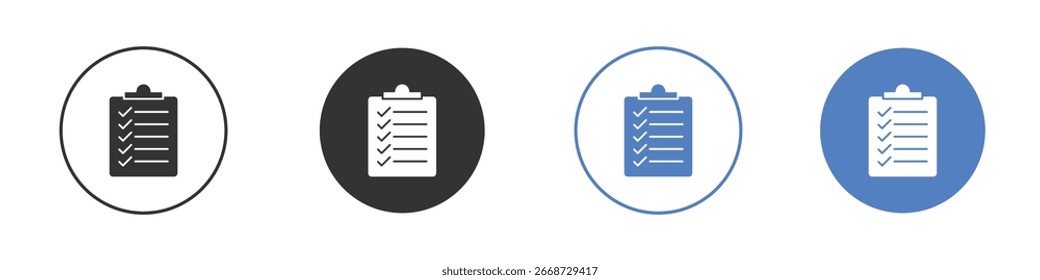 Task list icon symbol. Quality design element.