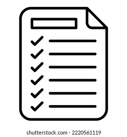 Task List icon vector image. Can also be used for web apps, mobile apps and print media.