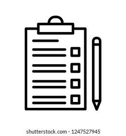 Task list vector icon
