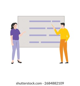 Task List Vector Illustration Which can easily edit or modify
