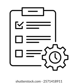 Task Management – Clipboard Representing Organized Workflow