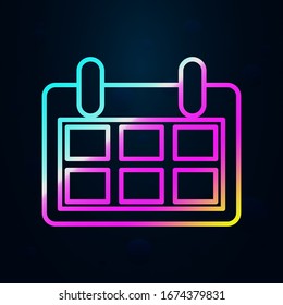 task manager in nolan style icon. Simple thin line, outline vector of finance and chart icons for ui and ux, website or mobile application