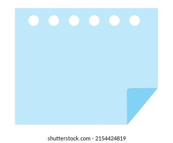 task memo isolated on white background. vector illustration