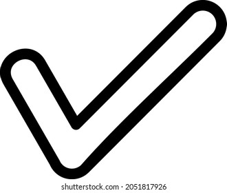 Task Outline Vector Icon Design

