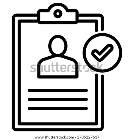 Task Ownership Icon vector Illustration For Design.