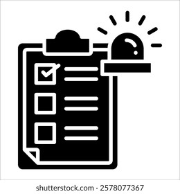 Task Prioritization Icon Element For Design