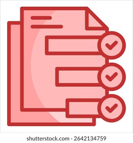 Task Prioritization Icon Element For Design