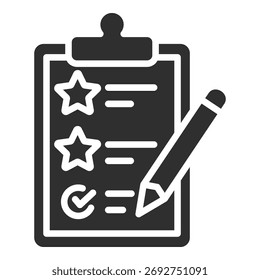 Task Prioritization Icon Single Vector Collection
