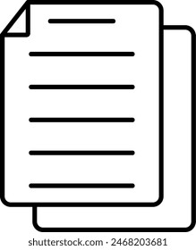 Task Vector Line Icon Design