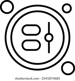 Task View Vector Icon Design Symbol