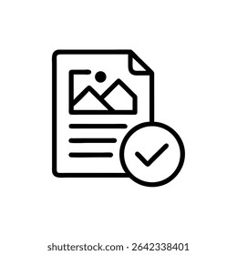 task-completed icon vector illustration style