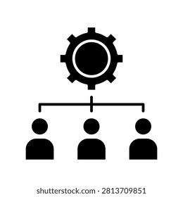 Taskforce Glyph Style Icon Design
