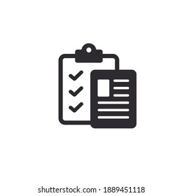 Tasks. Clipboard icon. Task done. Profile icon. Project completed. Check Mark sign. Worksheet sign. Survey. Extra options. Application form. Fill in the form. Report. Office documents. Accept document