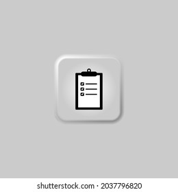 Tasks. Clipboard icon. Task done. Signed approved document icon. Project completed. Check Mark sign. Worksheet sign. Survey. Extra options. Application form. Fill in the form. Report. Office documents