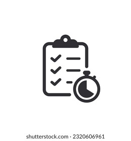 Tasks. Clipboard icon. Task done. Signed approved document icon. Project completed. Check Mark sign. Worksheet sign. Survey. Extra options. Application form. Stopwatch sign. Report. Office documents