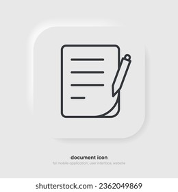 Icono de portapapeles de tareas. Firma de la tarea finalizada. Icono de documento aprobado. Proyecto completado. Marcar el signo. Signo de hoja de cálculo. Formulario de solicitud. Rellene el formulario. Informe. Icono de lista de verificación