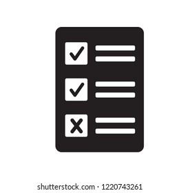 Tasks icon. Trendy Tasks logo concept on white background from Productivity collection. Suitable for use on web apps, mobile apps and print media.