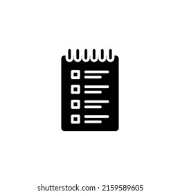 Tasks icon in vector. Logotype