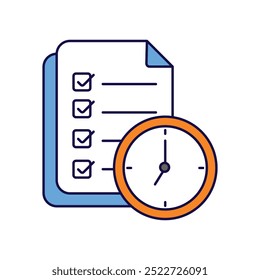 tasks icon with white background vector stock illustration