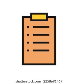 Tasks line icon isolated on white background. Black flat thin icon on modern outline style. Linear symbol and editable stroke. Simple and pixel perfect stroke vector illustration.