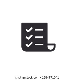 Tasks. Vector icon. Clipboard - vector icon. Clipboard icon. Task done. Signed approved document icon. Project completed. Check Mark sign. Worksheet sign. Vector illustration. Survey. Extra options.