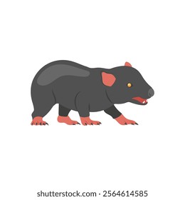 Tasmanian Devil Australian Symbol Vector Illustration