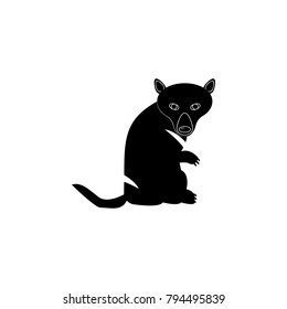 Tasmanian Devil icon. Elements of the fauna of Australia icon. Premium quality graphic design icon. Baby Sign, icon for websites, web design, mobile on white background