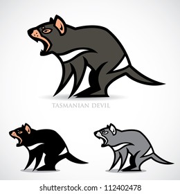 Tasmanian Devil - Vector Illustration