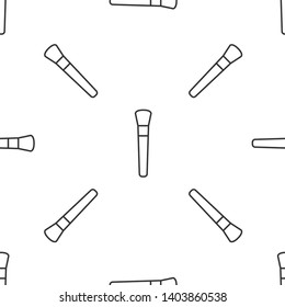 Tassel for blush icon. Elements of Beauty, make up, cosmetics