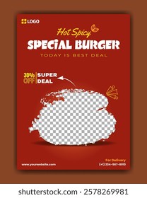 Taste the best burger in town. Special burger