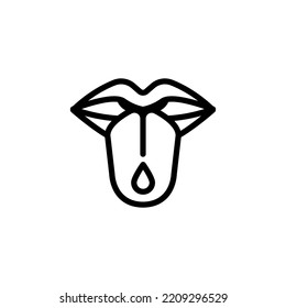 taste icon vector design templates 