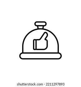 plantillas de diseño de vectores de iconos de prueba 
