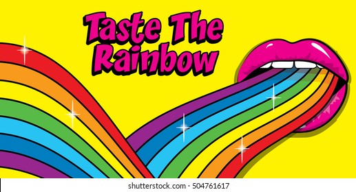 Taste The Rainbow Images Stock Photos Vectors Shutterstock Taste the rainbowtaste the rainbow. https www shutterstock com image vector taste rainbow sign pop art woman 504761617