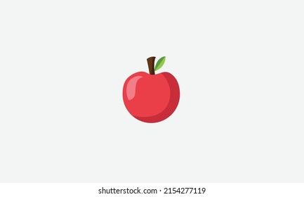 Tasty Apple Fruit vector logo design