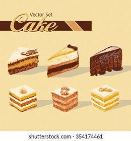 tasty Cakes Set 