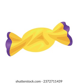 Tasty candy on white background