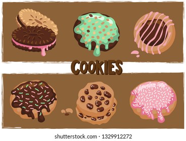 tasty chocolate cookies