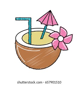 tasty coconut water to refresh the day